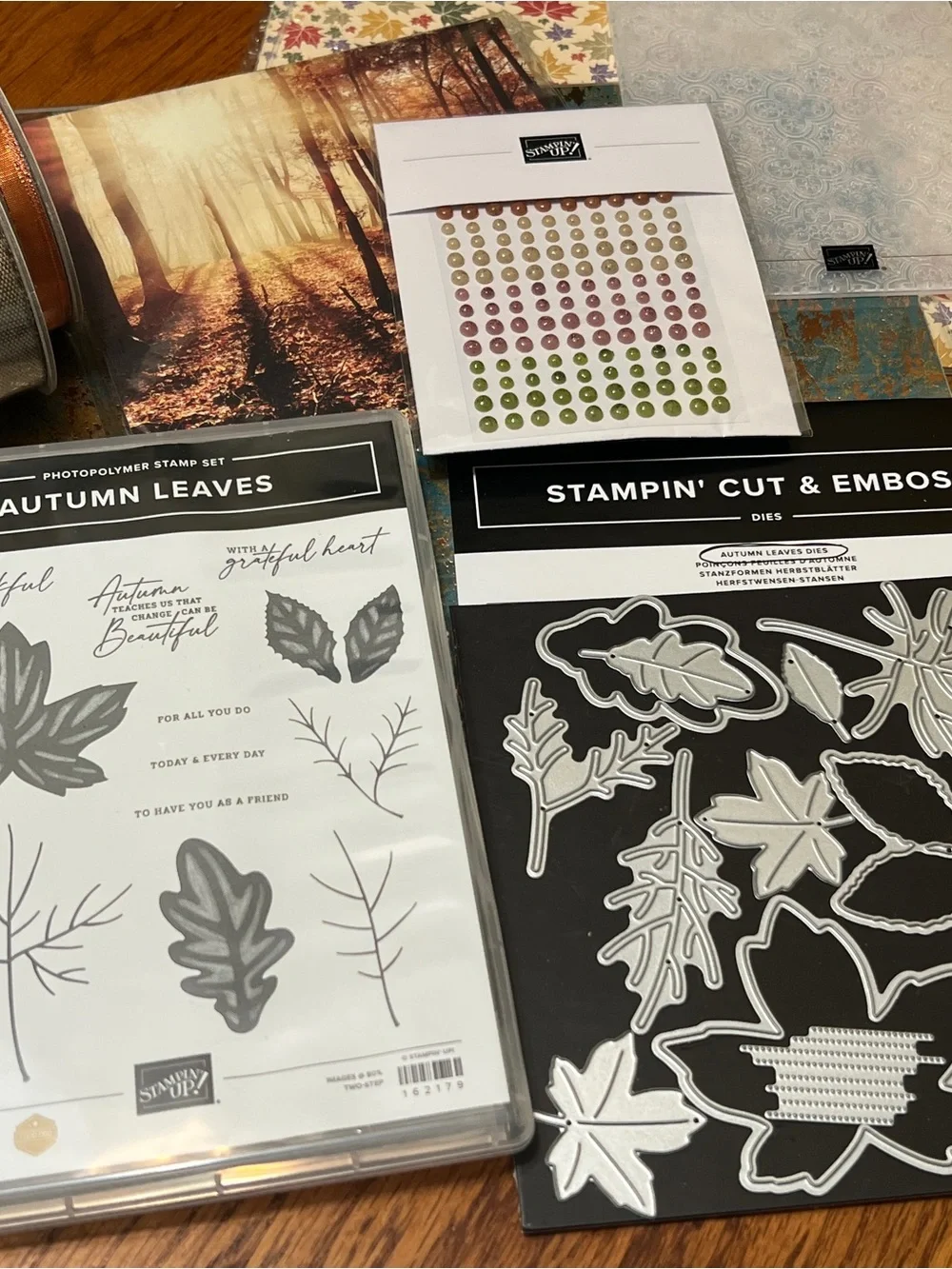 Stampin’ Up! Complete All About Autumn Suite + Bonus DSP – Retired